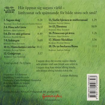 CD Hörbuch Märchen Sagen SCHWEDISCH - Snipp Snapp Snut Barnen Älsklingar NEU